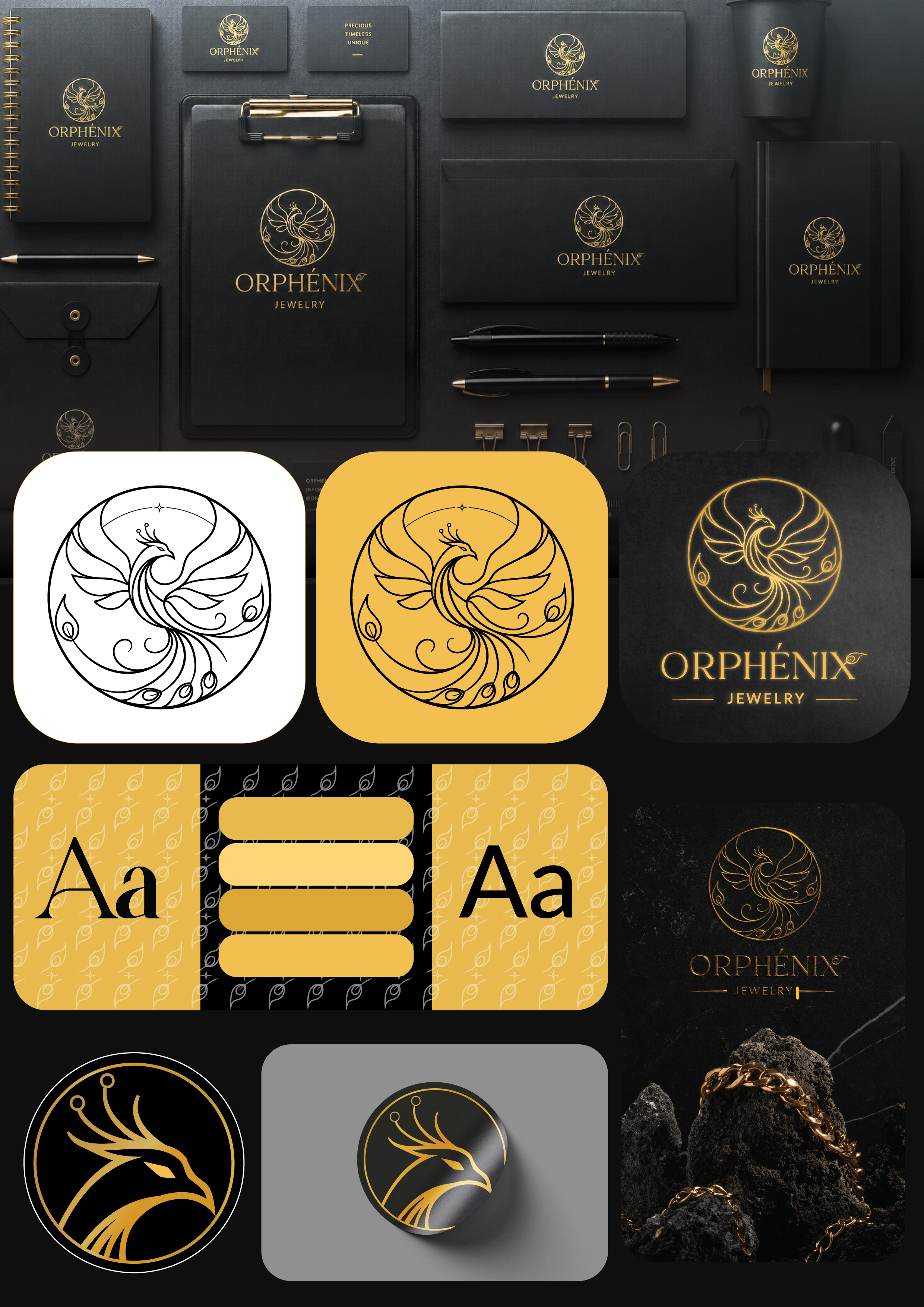 Orphenix Logo Design